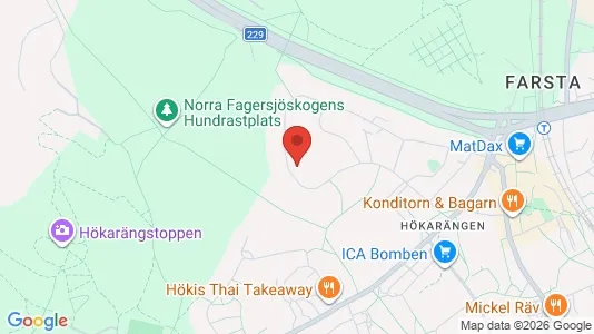 Lägenheter att hyra i Söderort - kort over placeringen