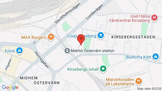 Lägenheter att hyra i Kirseberg - Bild från Google Street View