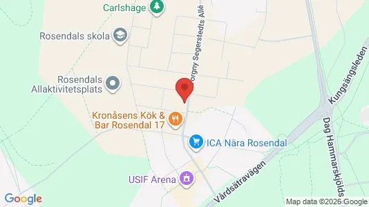 Lägenheter att hyra i Uppsala - Bild från Google Street View