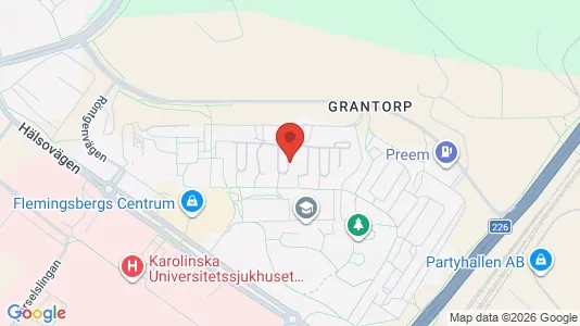 Lägenheter att hyra i Huddinge - Bild från Google Street View