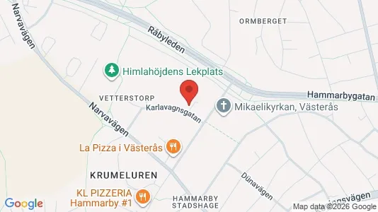 Lägenheter att hyra i Västerås - Bild från Google Street View