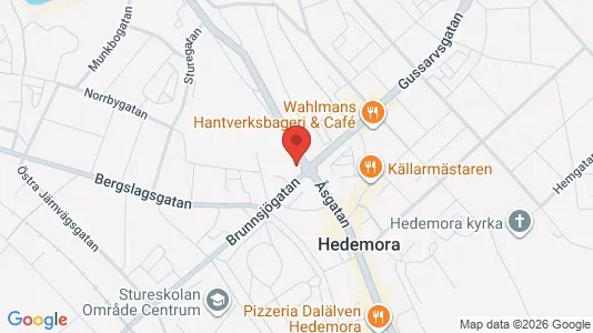 Lägenheter att hyra i Hedemora - Bild från Google Street View