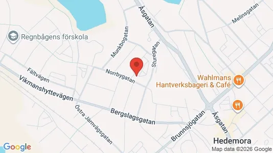 Lägenheter att hyra i Hedemora - Bild från Google Street View