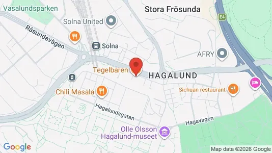 Lägenheter att hyra i Solna - Bild från Google Street View