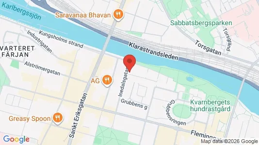 Lägenheter att hyra i Kungsholmen - kort over placeringen