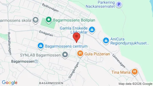 Lägenheter att hyra i Söderort - kort over placeringen