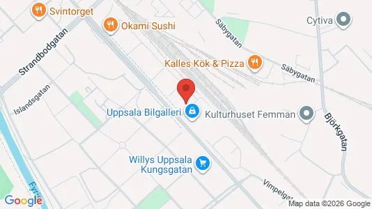 Lägenheter att hyra i Uppsala - Bild från Google Street View