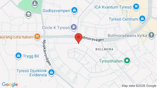 Lägenheter att hyra i Tyresö - Bild från Google Street View