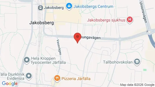 Lägenheter att hyra i Järfälla - kort over placeringen