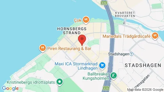Lägenheter att hyra i Kungsholmen - kort over placeringen