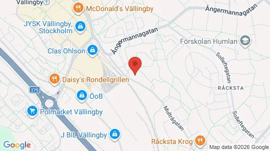 Lägenheter att hyra i Västerort - kort over placeringen