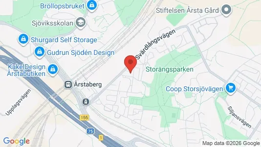 Lägenheter att hyra i Hammarbyhamnen - Bild från Google Street View
