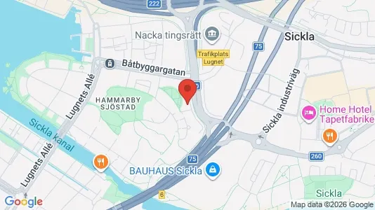 Lägenheter att hyra i Hammarbyhamnen - Bild från Google Street View