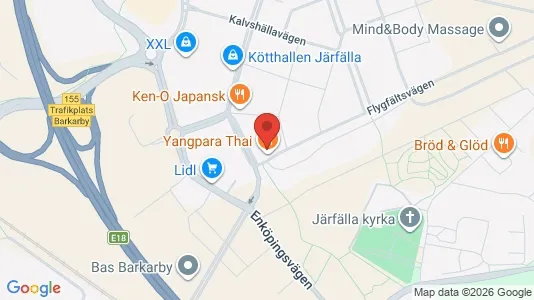 Lägenheter att hyra i Järfälla - kort over placeringen