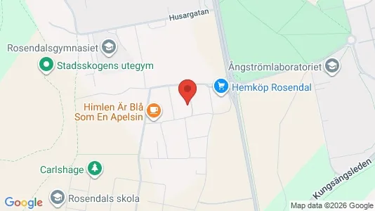 Lägenheter att hyra i Uppsala - Bild från Google Street View