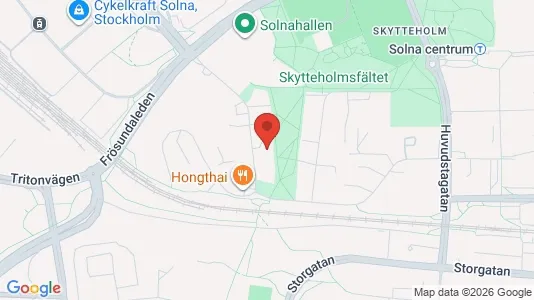 Lägenheter att hyra i Solna - Bild från Google Street View