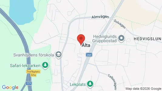 Lägenheter att hyra i Nacka - kort over placeringen