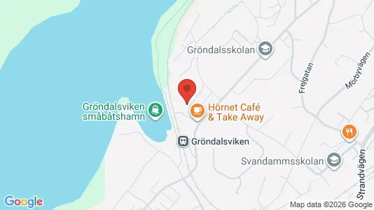 Lägenheter att hyra i Nynäshamn - kort over placeringen