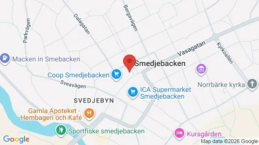 Lägenheter att hyra i Smedjebacken - Bild från Google Street View