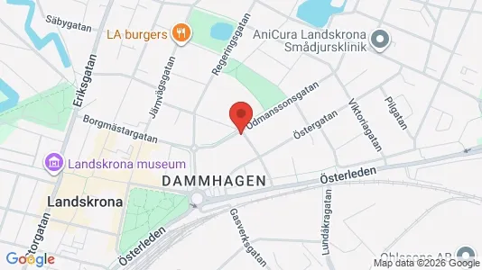 Lägenheter att hyra i Landskrona - Bild från Google Street View