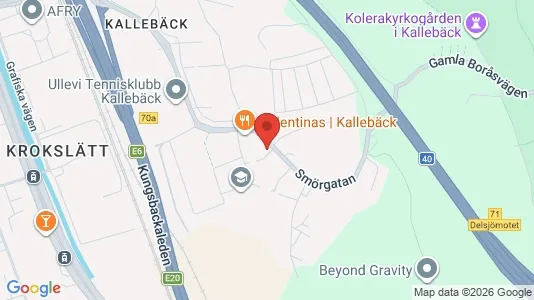 Lägenheter att hyra i Örgryte-Härlanda - kort over placeringen