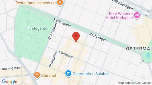 Lägenheter att hyra i Östermalm - Bild från Google Street View