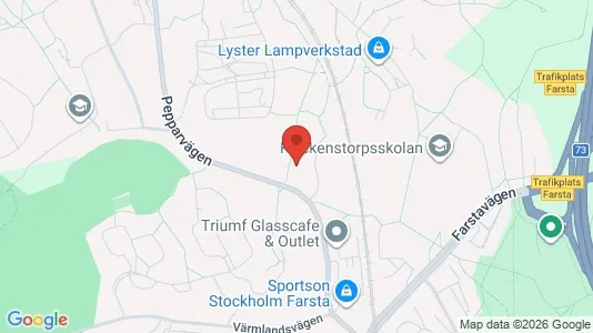 Lägenheter att hyra i Söderort - kort over placeringen