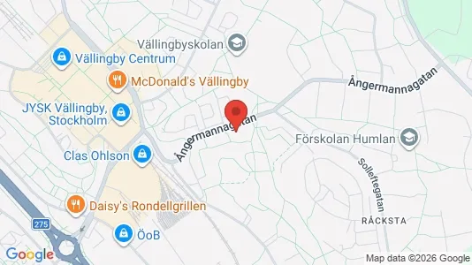 Lägenheter att hyra i Västerort - kort over placeringen