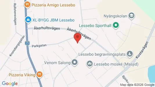 Lägenheter att hyra i Lessebo - kort over placeringen