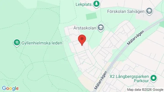 Lägenheter att hyra i Eskilstuna - kort over placeringen