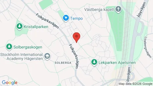 Lägenheter att hyra i Söderort - kort over placeringen