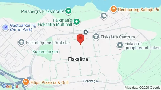 Lägenheter att hyra i Nacka - kort over placeringen