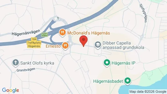Lägenheter att hyra i Täby - kort over placeringen
