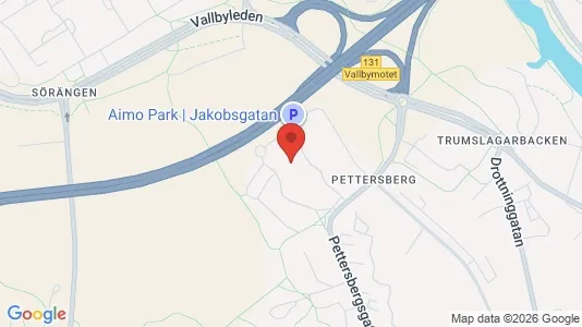 Lägenheter att hyra i Västerås - kort over placeringen
