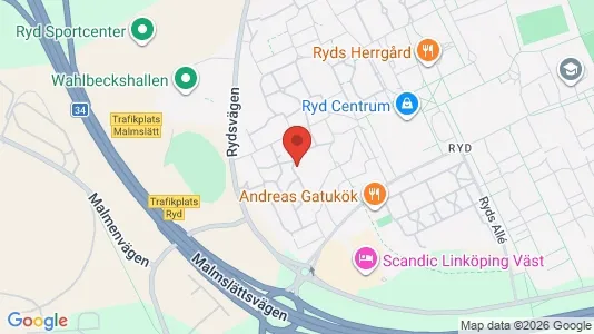 Lägenheter att hyra i Linköping - kort over placeringen