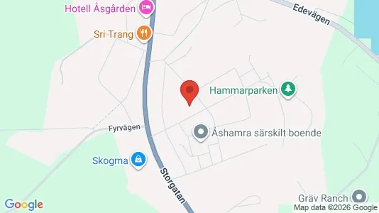 Lägenheter att hyra i Strömsund - kort over placeringen