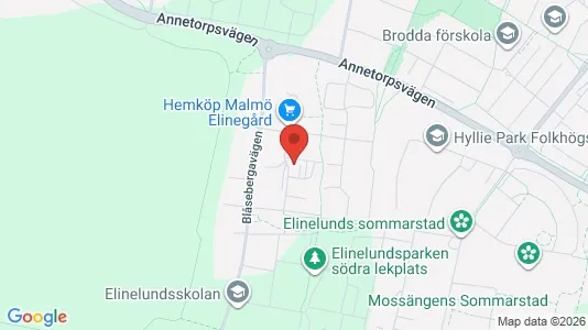 Lägenheter att hyra i Limhamn/Bunkeflo - kort over placeringen