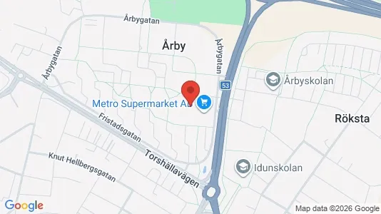Lägenheter att hyra i Eskilstuna - kort over placeringen