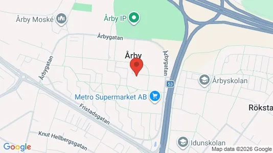 Lägenheter att hyra i Eskilstuna - kort over placeringen