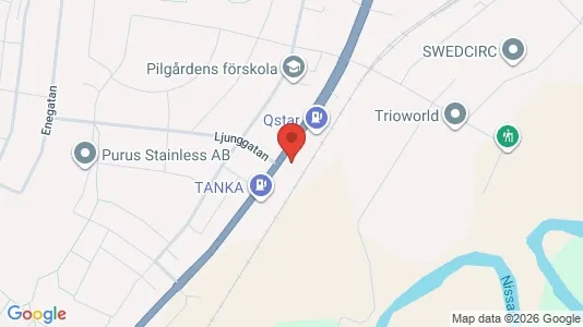 Lägenheter att hyra i Gislaved - kort over placeringen