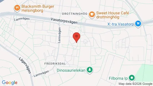 Lägenheter att hyra i Helsingborg - kort over placeringen