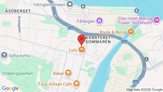 Lägenheter att hyra i Södermalm - kort over placeringen