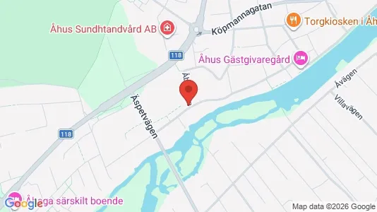 Lägenheter att hyra i Kristianstad - kort over placeringen