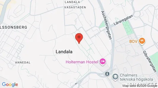 Lägenheter att hyra i Göteborg Centrum - kort over placeringen