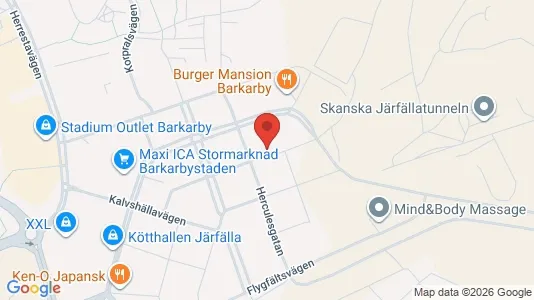 Lägenheter att hyra i Järfälla - kort over placeringen