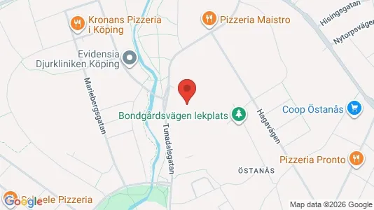 Lägenheter att hyra i Köping - kort over placeringen