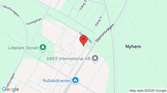 Lägenheter att hyra i Landskrona - kort over placeringen