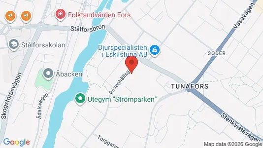 Lägenheter att hyra i Eskilstuna - kort over placeringen