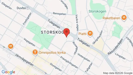 Lägenheter att hyra i Sundbyberg - kort over placeringen