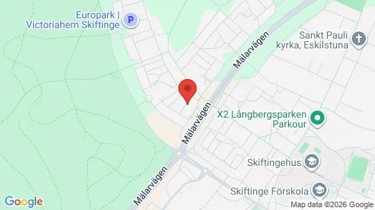 Lägenheter att hyra i Eskilstuna - kort over placeringen